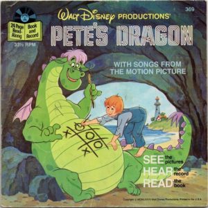 Pete's Dragon Book and Record | Disney