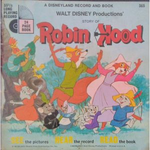 Robin Hood Book and Record | Disney